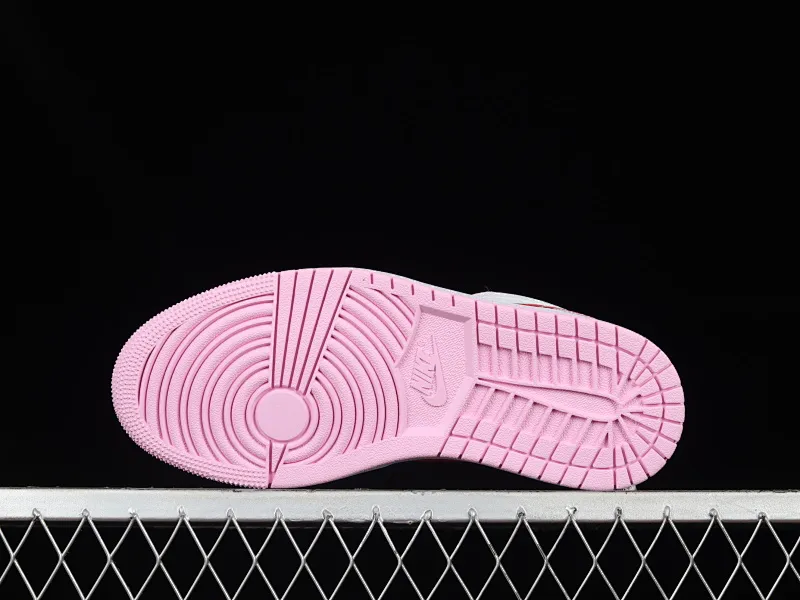 All categories Air Jordan Jordan series basketball shoes Air Jordan 1 Low Z version Air Jordan 1 Low AJ1 Joe 1 white and pink hook low-top casual sneakers DR0758-170